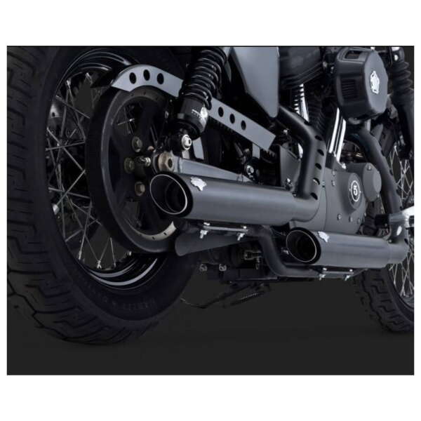 VANCE & HINES colas xl Sportster Twin Slash Slip-On Mufflers